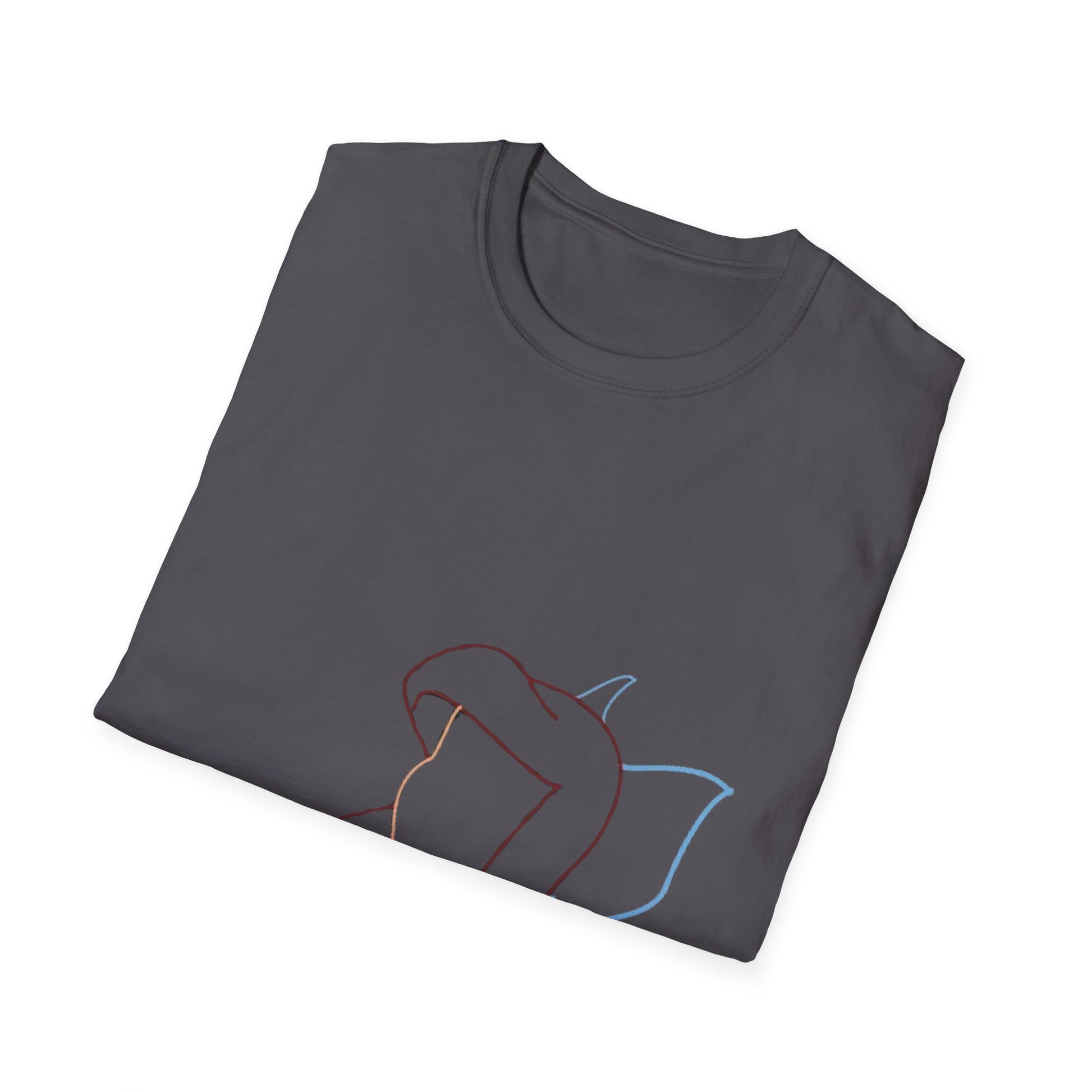 Stylish Unisex Minimalist Line Art T-Shirt made of 100% organic cotton, ideal for sustainable fashion enthusiasts.
