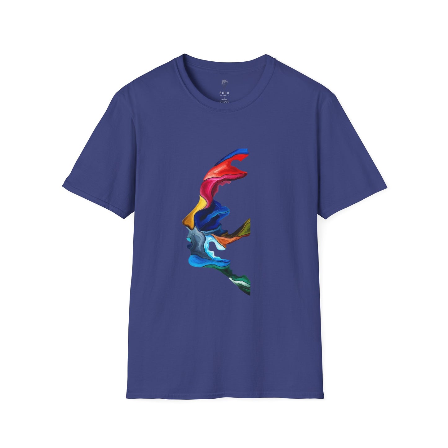 Face Art Masterpiece- Unisex Softstyle Sustainable T-Shirt