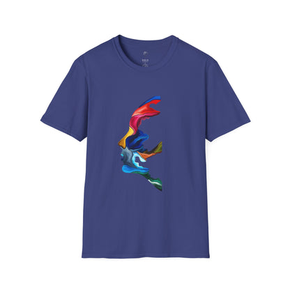 Face Art Masterpiece- Unisex Softstyle Sustainable T-Shirt
