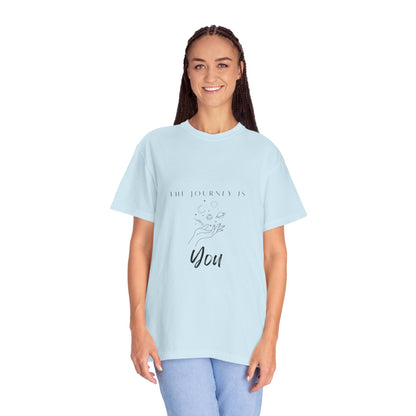 The Journey is you - Vintage Aesthetic Outfit Pullover, Oversized Boho Tshirt 17