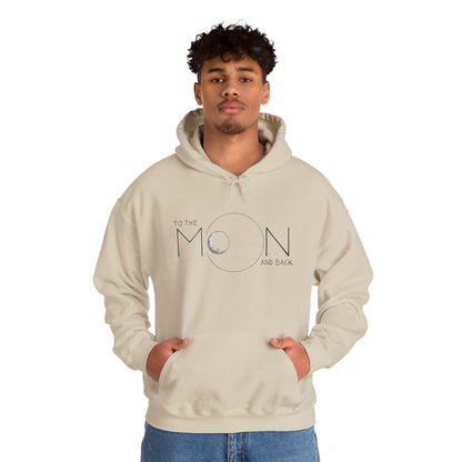 To the moon! - Festive Rodeo Outfit, Boho Western Sweatshirt, Holiday Design Pullover, Art Comfort Hoodie