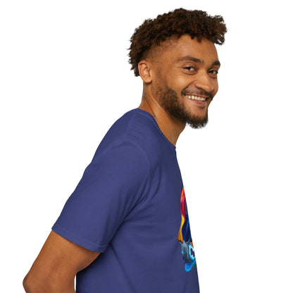Face Art Masterpiece- Unisex Softstyle Sustainable T-Shirt