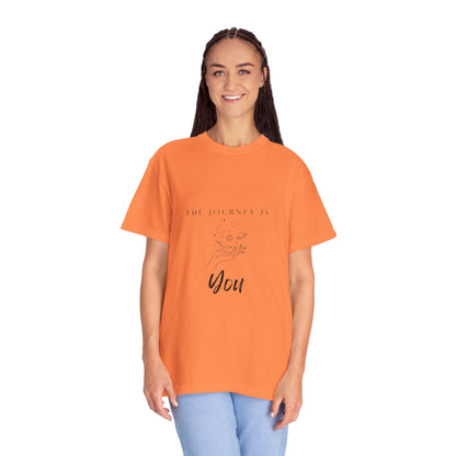 The Journey is you - Vintage Aesthetic Outfit Pullover, Oversized Boho Tshirt 17
