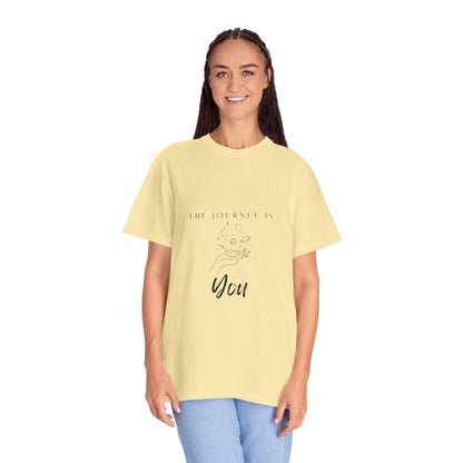 The Journey is you - Vintage Aesthetic Outfit Pullover, Oversized Boho Tshirt 17