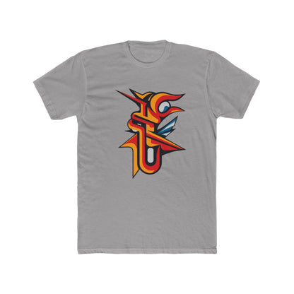Phoenix Flame Design by Solo Journey - Unisex Cotton Crew Tee