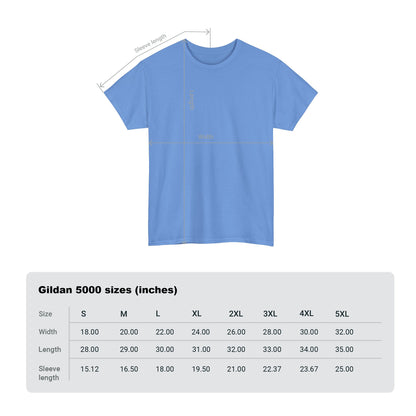 No Drama Llama Unisex Heavy Cotton Tee - Fun Graphic Tee for Casual Wear