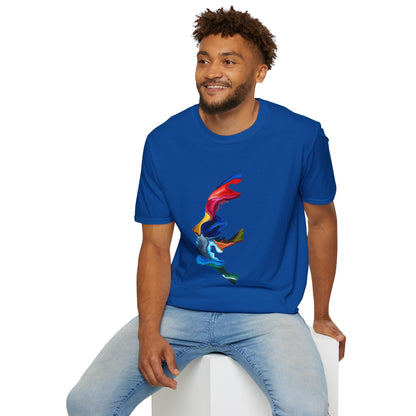 Face Art Masterpiece- Unisex Softstyle Sustainable T-Shirt