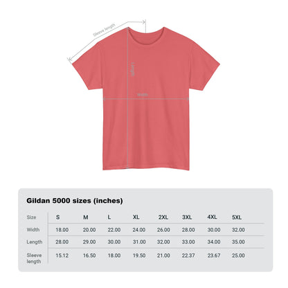 No Drama Llama Unisex Heavy Cotton Tee - Fun Graphic Tee for Casual Wear