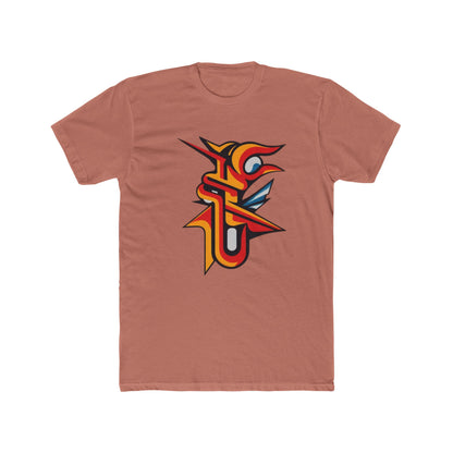 Phoenix Flame Design by Solo Journey - Unisex Cotton Crew Tee