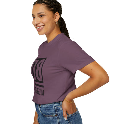 Be Different Art Graphic - Oversized Boho Tshirt 12