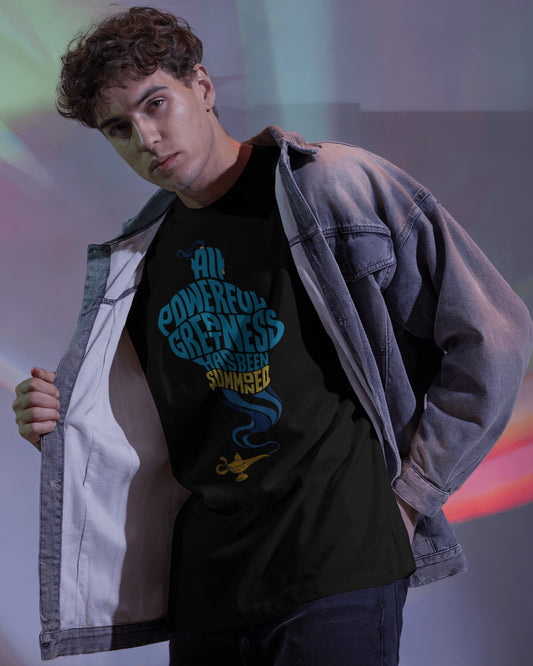 All Powerful Greatness Genie in a Bottle - Unisex Softstyle T-Shirt Art