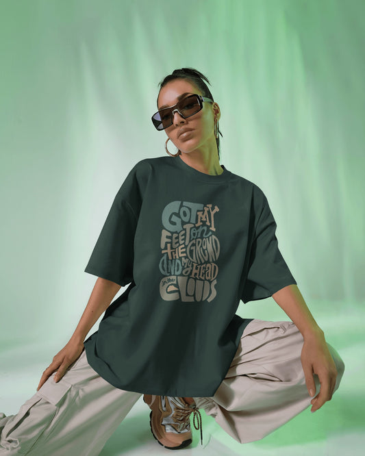 Got my Feet on the Ground -  Unisex Softstyle T-Shirt