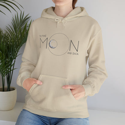 To the moon! - Festive Rodeo Outfit, Boho Western Sweatshirt, Holiday Design Pullover, Art Comfort Hoodie