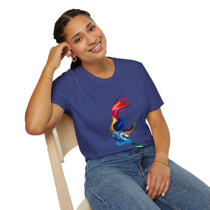 Face Art Masterpiece- Unisex Softstyle Sustainable T-Shirt