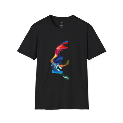 Face Art Masterpiece- Unisex Softstyle Sustainable T-Shirt