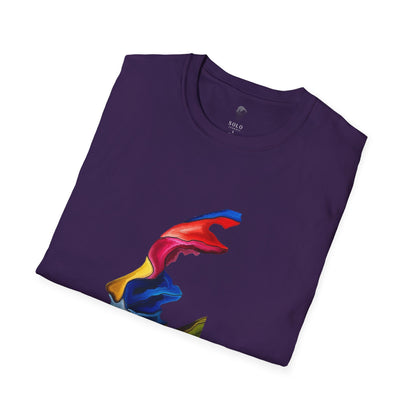 Face Art Masterpiece- Unisex Softstyle Sustainable T-Shirt