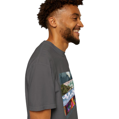 Solo Journeys Signature - Vintage Aesthetic Outfit, Oversized Boho Tshirt 07