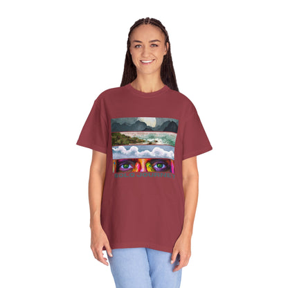 Solo Journeys Signature - Vintage Aesthetic Outfit, Oversized Boho Tshirt 07