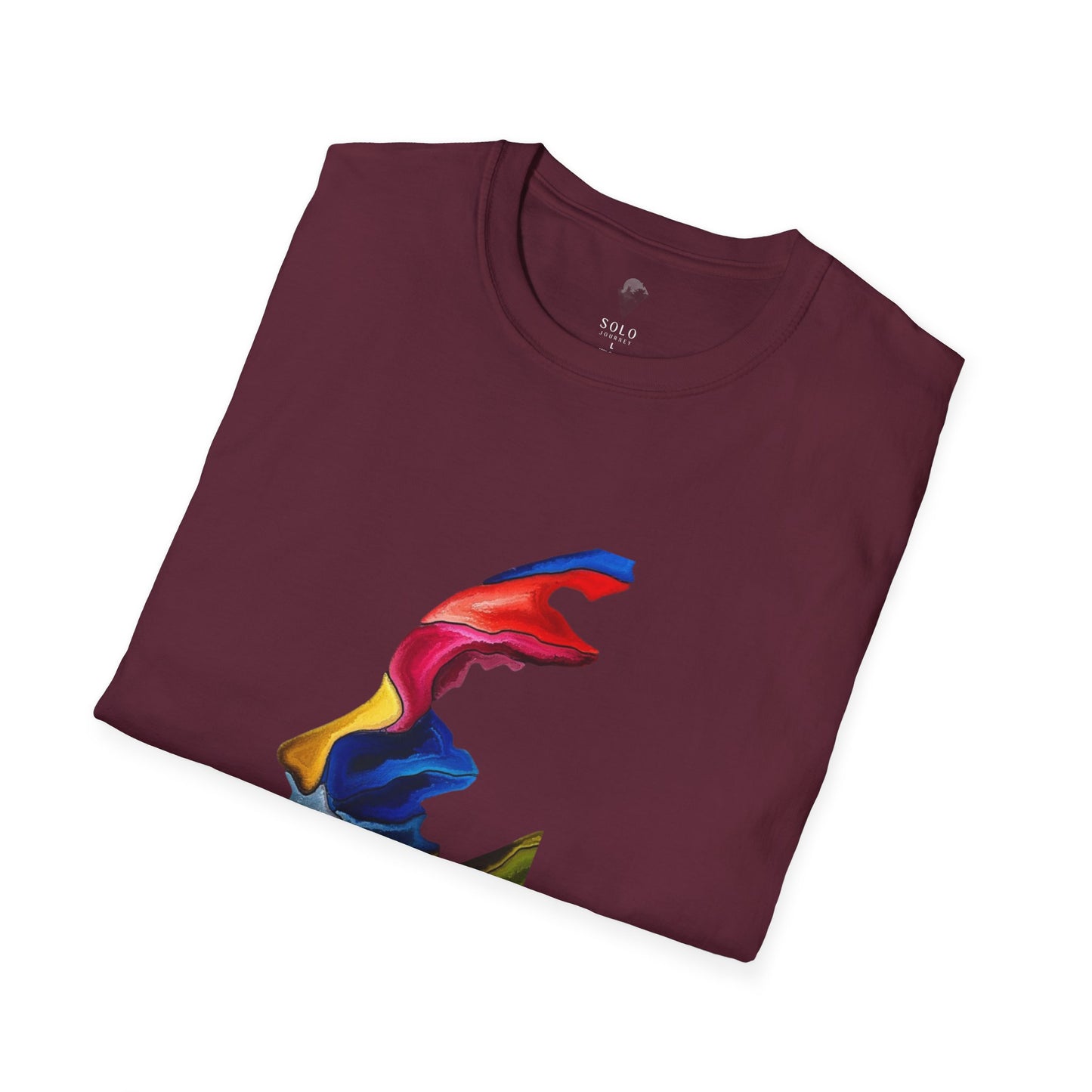 Face Art Masterpiece- Unisex Softstyle Sustainable T-Shirt