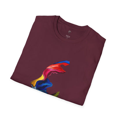 Face Art Masterpiece- Unisex Softstyle Sustainable T-Shirt
