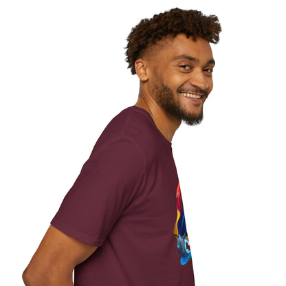 Face Art Masterpiece- Unisex Softstyle Sustainable T-Shirt