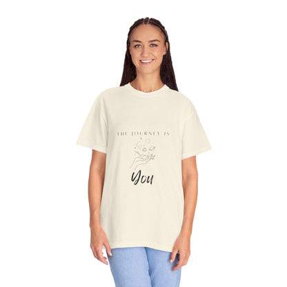 The Journey is you - Vintage Aesthetic Outfit Pullover, Oversized Boho Tshirt 17