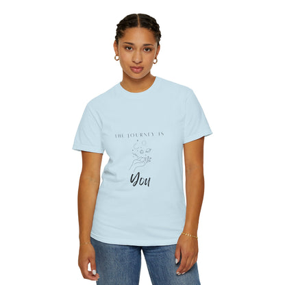 The Journey is you - Vintage Aesthetic Outfit Pullover, Oversized Boho Tshirt 17