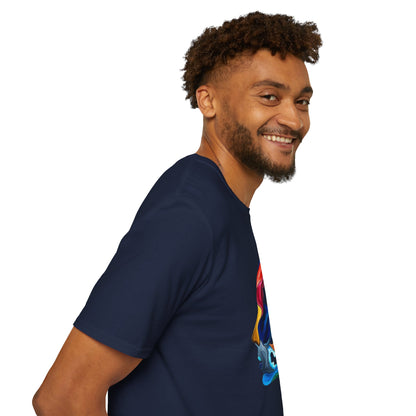 Face Art Masterpiece- Unisex Softstyle Sustainable T-Shirt