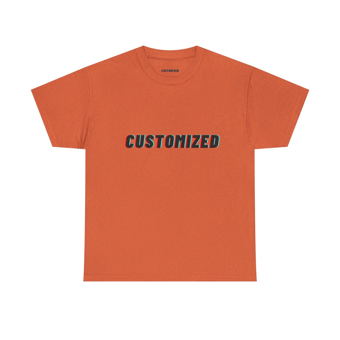 Personalized Unisex Heavy Cotton Tee - CUSTOMIZED Casual Wear