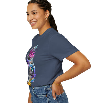 Cat with a hat -  Personalized Country Music Graphic Tshirt