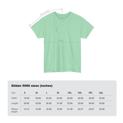 No Drama Llama Unisex Heavy Cotton Tee - Fun Graphic Tee for Casual Wear