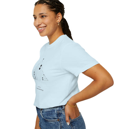 Parallel Lines Graphic Art - Vintage Aesthetic Outfit Pullover, Oversized Boho Tshirt 32