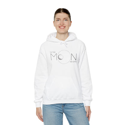 To the moon! - Festive Rodeo Outfit, Boho Western Sweatshirt, Holiday Design Pullover, Art Comfort Hoodie
