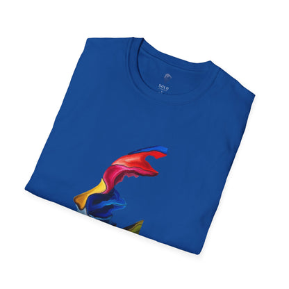 Face Art Masterpiece- Unisex Softstyle Sustainable T-Shirt