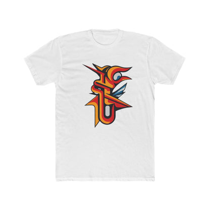 Phoenix Flame Design by Solo Journey - Unisex Cotton Crew Tee