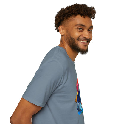 Face Art Masterpiece- Unisex Softstyle Sustainable T-Shirt