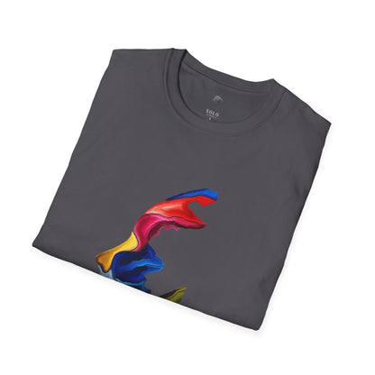 Face Art Masterpiece- Unisex Softstyle Sustainable T-Shirt
