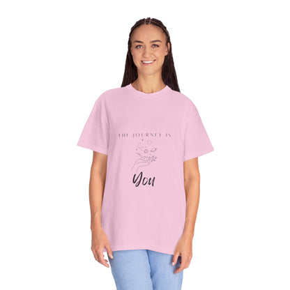 The Journey is you - Vintage Aesthetic Outfit Pullover, Oversized Boho Tshirt 17
