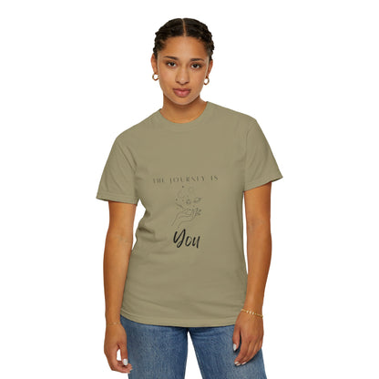 The Journey is you - Vintage Aesthetic Outfit Pullover, Oversized Boho Tshirt 17